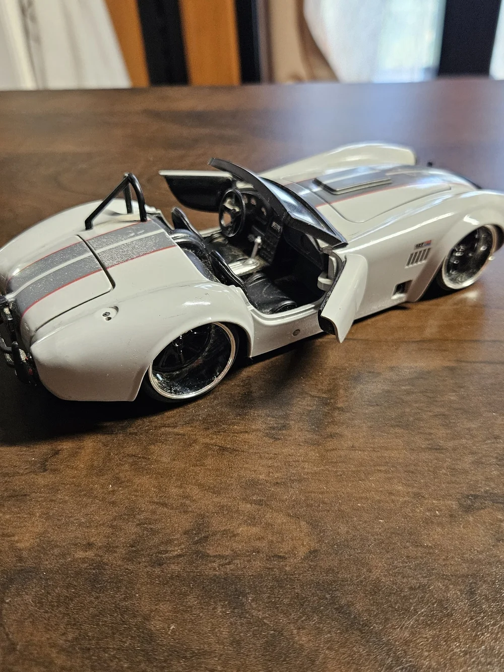 1965 Chalk Gray Shelby Cobra 427 Diecast